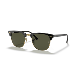 Óculos De Sol Ray-ban Unisex Undefined Clubmaster Black On Arista G-1